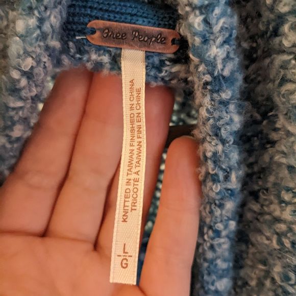 Slouchy Sweater Free People L - Picture 3 of 4